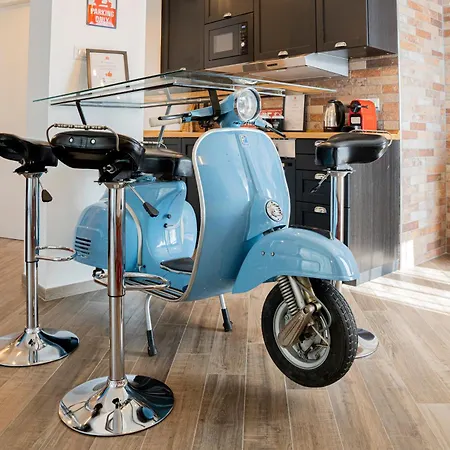 Vespa Apartments Moneglia Zimmer foto